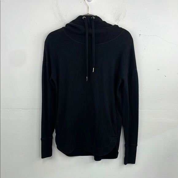 Sweaty Betty Black Escape Luxe Fleece Hoodie size XS relaxed fit - Picture 1 of 16